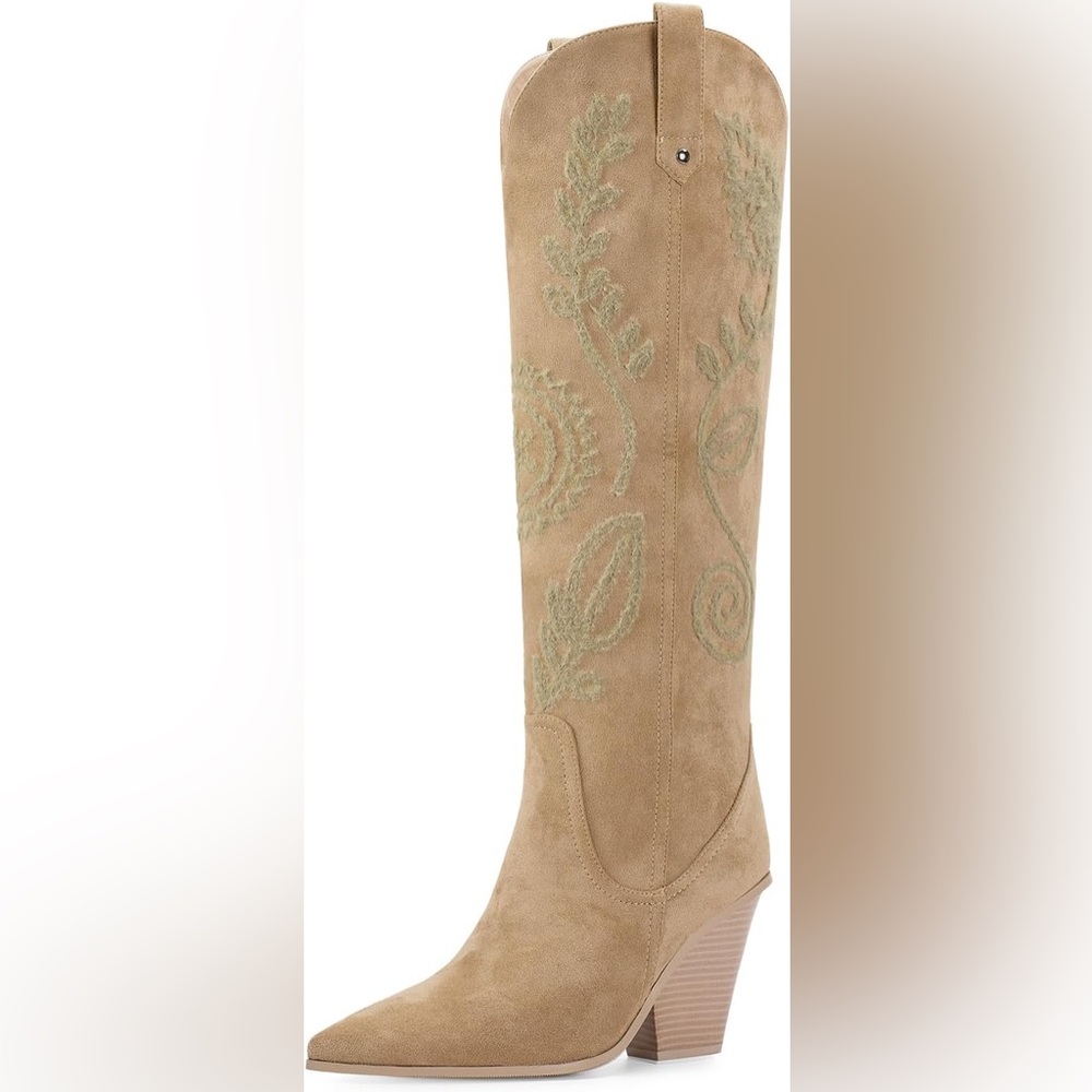 Hot Kiss Tan Over the Knee Boots